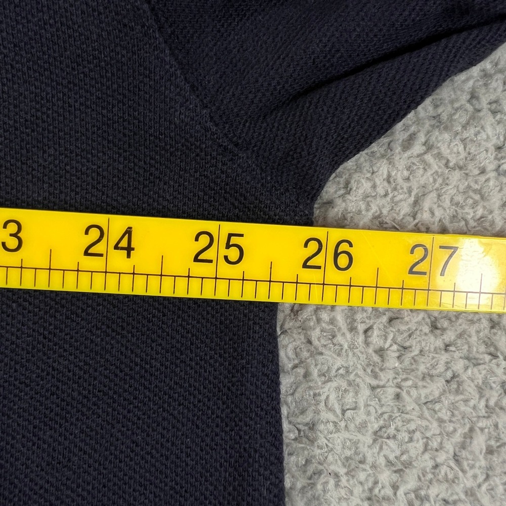 Calvin Klein Jeans Polo Shirt Mens XL Navy Blue Classic Cotton‎ Short Sleeve NWT - Picture 9 of 10